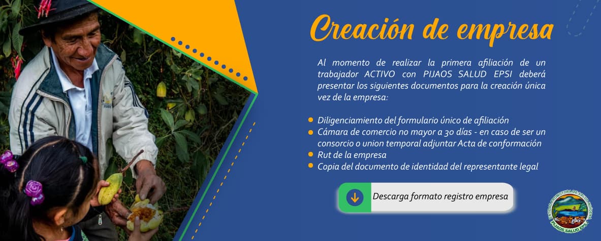 Clic para descargar Registro de Empresa