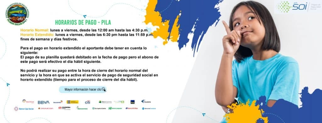 Horarios de Pago PILA