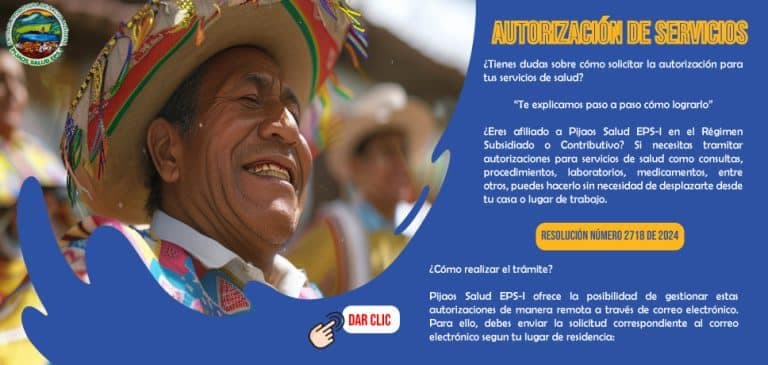 Autorización de servicios - Pijaos Salud EPSI