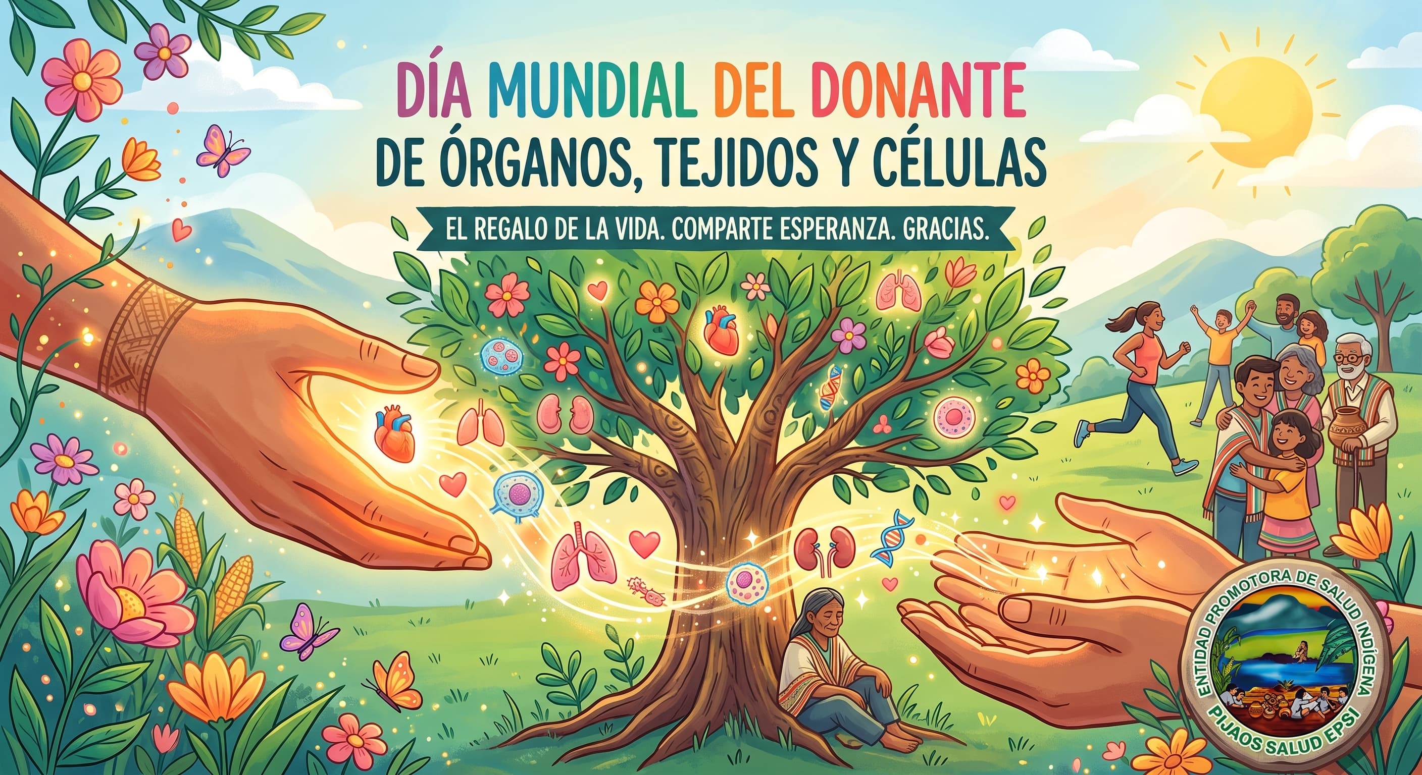 💚 Día Mundial del Donante de Órganos, Tejidos y Células 2026