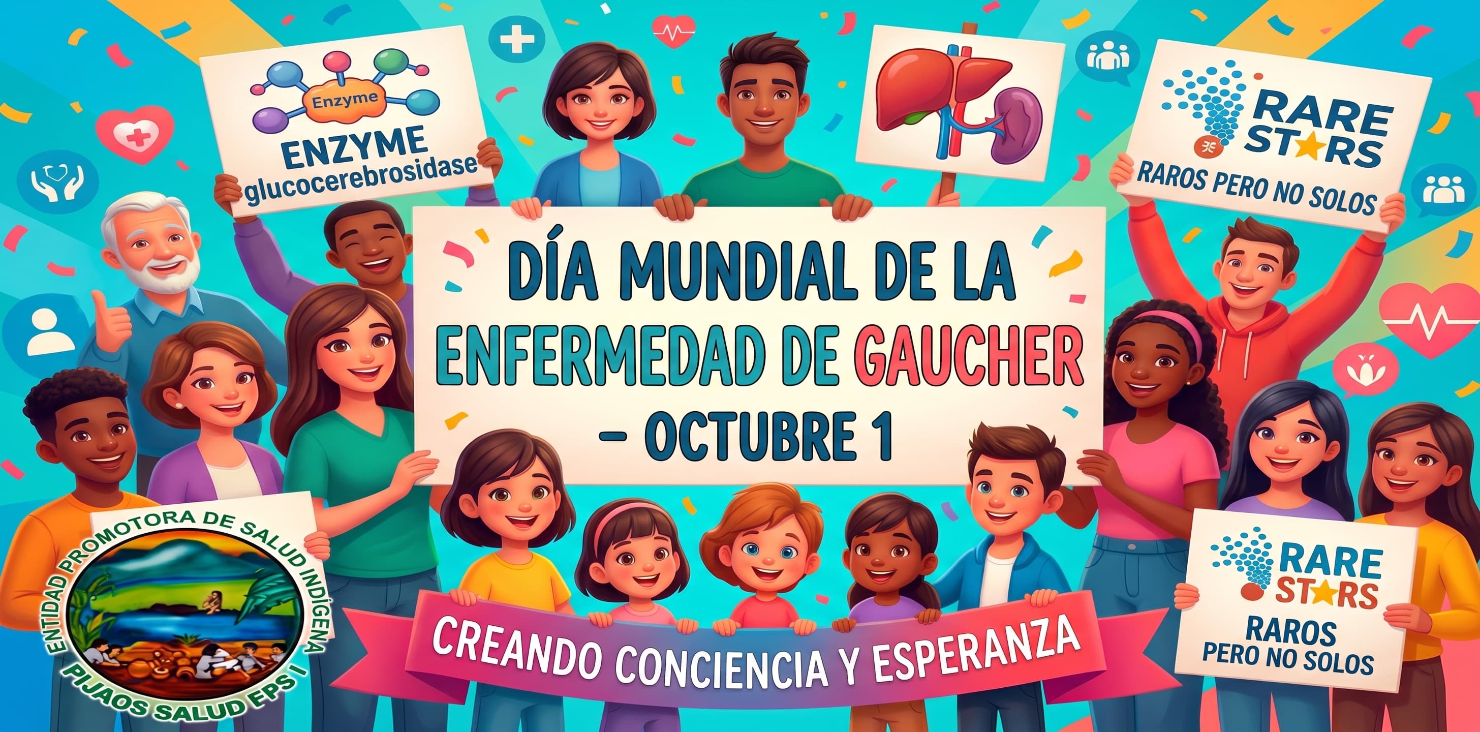 💜 Día Mundial de la Enfermedad de Gaucher 2026
