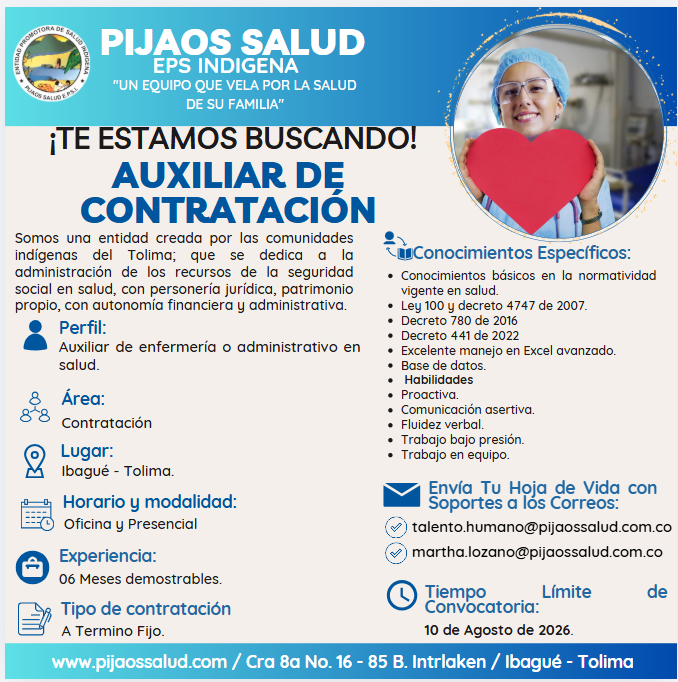 Auxiliar De Contratación